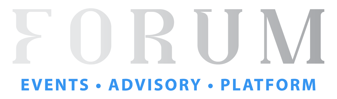 FORUM — Events · Advisory · Platform